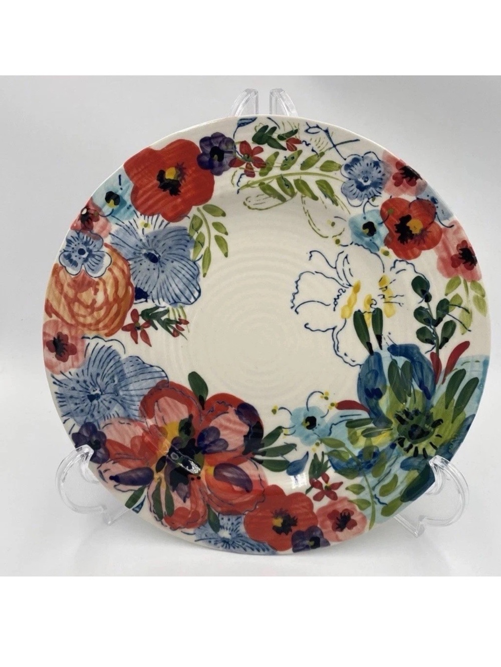 Anthro Sissinghurst Castle Estudio Flores Dinner Plate NEW